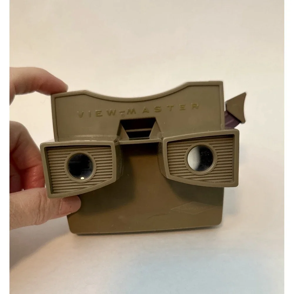 Huge Lot View-Master Lot w Viewer + 30+ Reels National Parks Travel Popeye Vtg